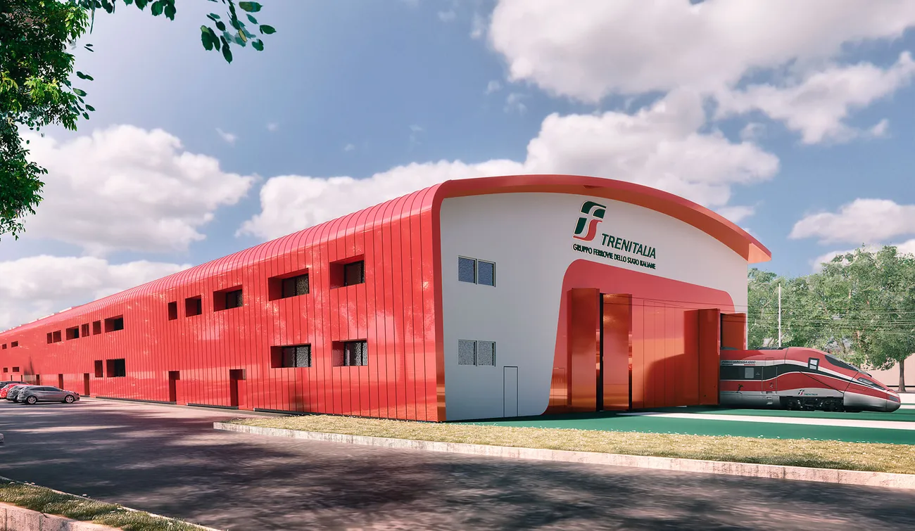 Railway hangar for Trenitalia - Milan (IT)