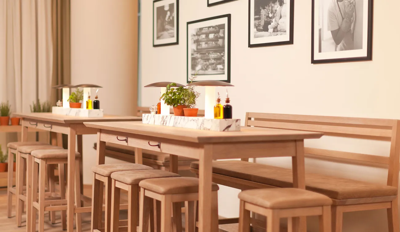 Vapiano concept, 2003