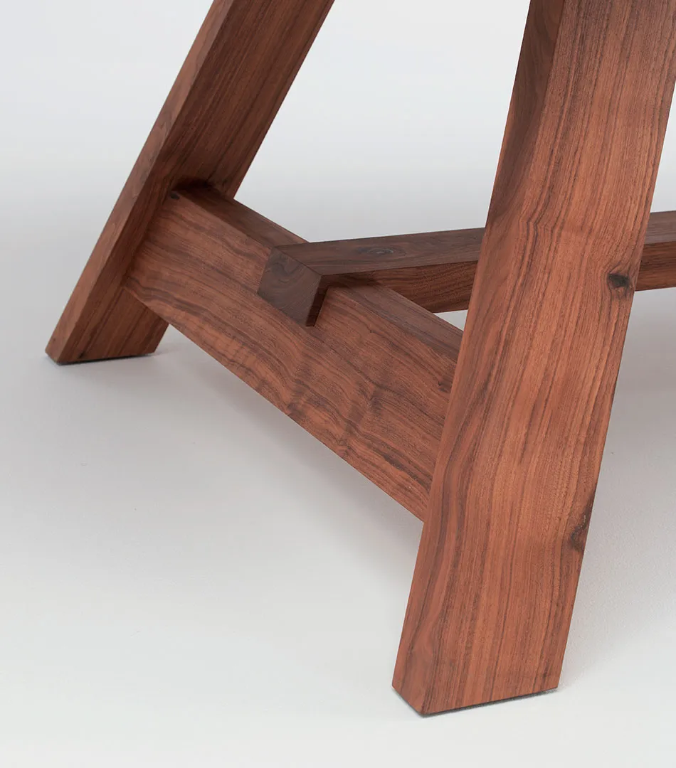 Detail of Brenta, table and stools for Riva 1920, 2007