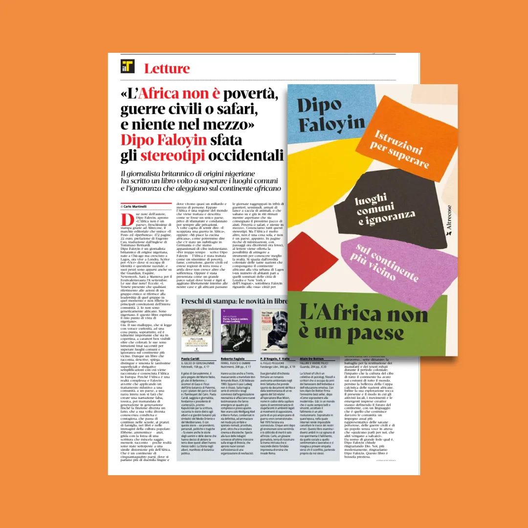 DIPO FALOYIN SFATA GLI STEREOTIPI OCCIDENTALI