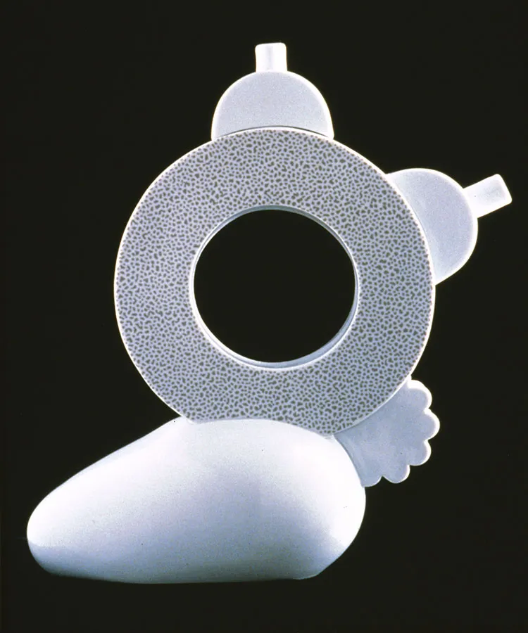 Chad, ceramic object for Memphis, 1982