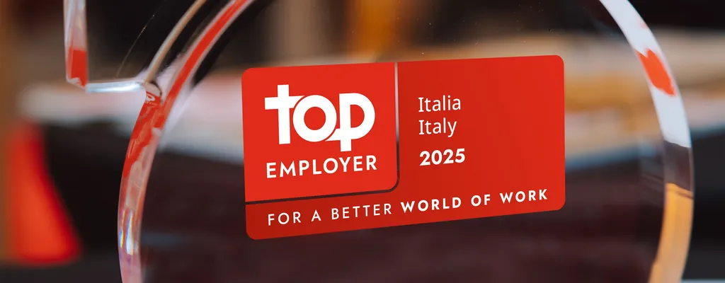 Il logo di Top Employers Italia 2025