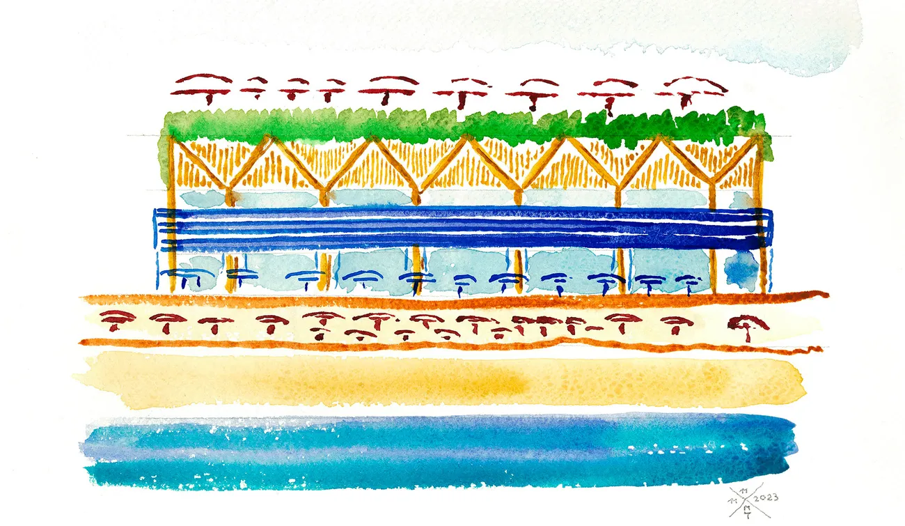 Solana Village - Sketch