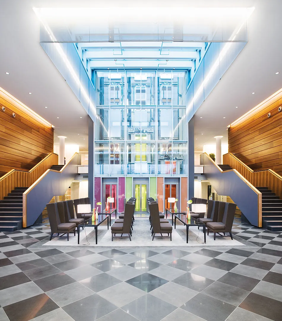 Hall of Mövenpick Airport Hotel, Stuttgart (DE), 2005-08