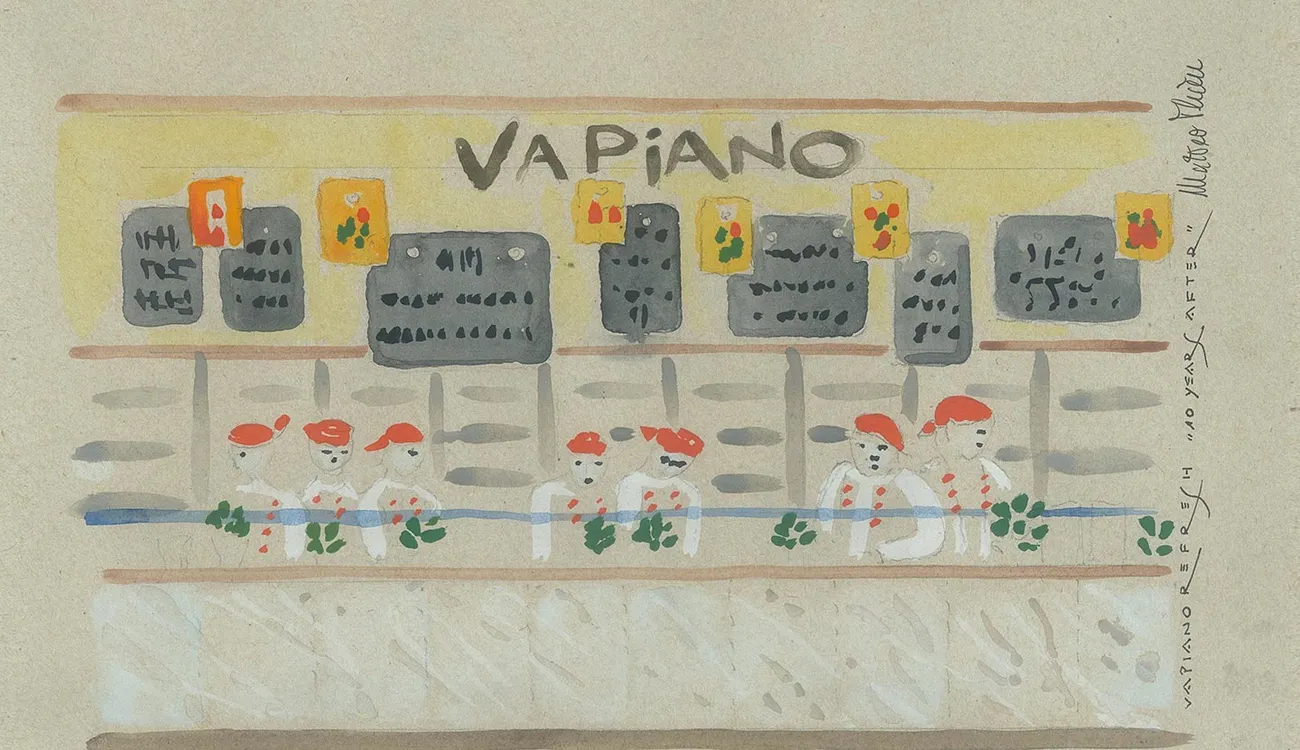 Watercolor for Vapiano Refresh