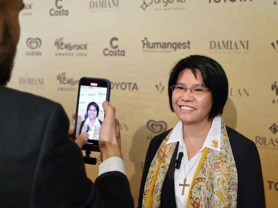 Talitha Kum received the We Embrace Award 2024