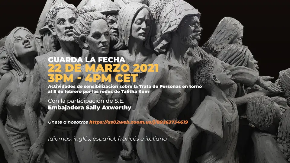 ACTIVIDADES DE SENSIBILIZACIÓN SOBRE LA TRATA DE PERSONAS EN TORNO AL 8 DE FEBRERO