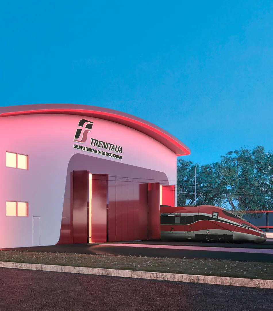 Railway hangar for Trenitalia - Milan, Italy - 2016