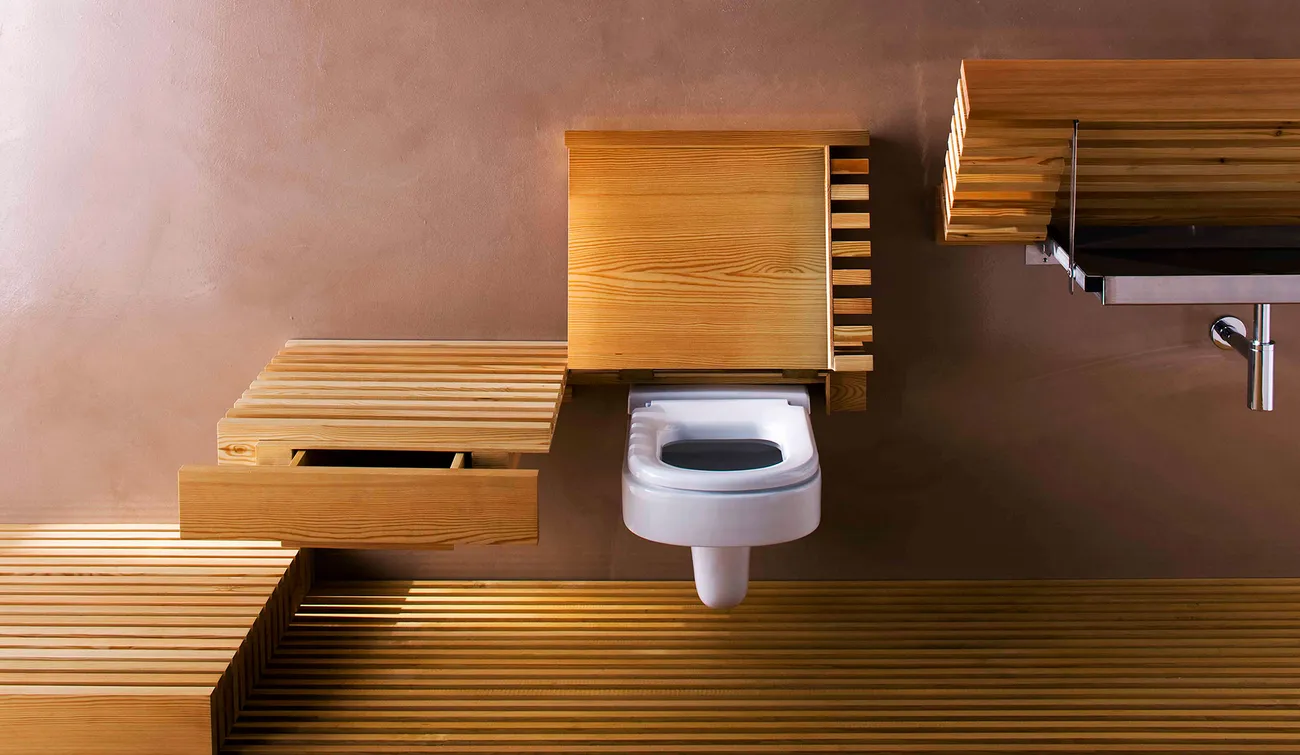 Il Bagno Che Non C’è, sanitary ware collection for Rapsel, 2007