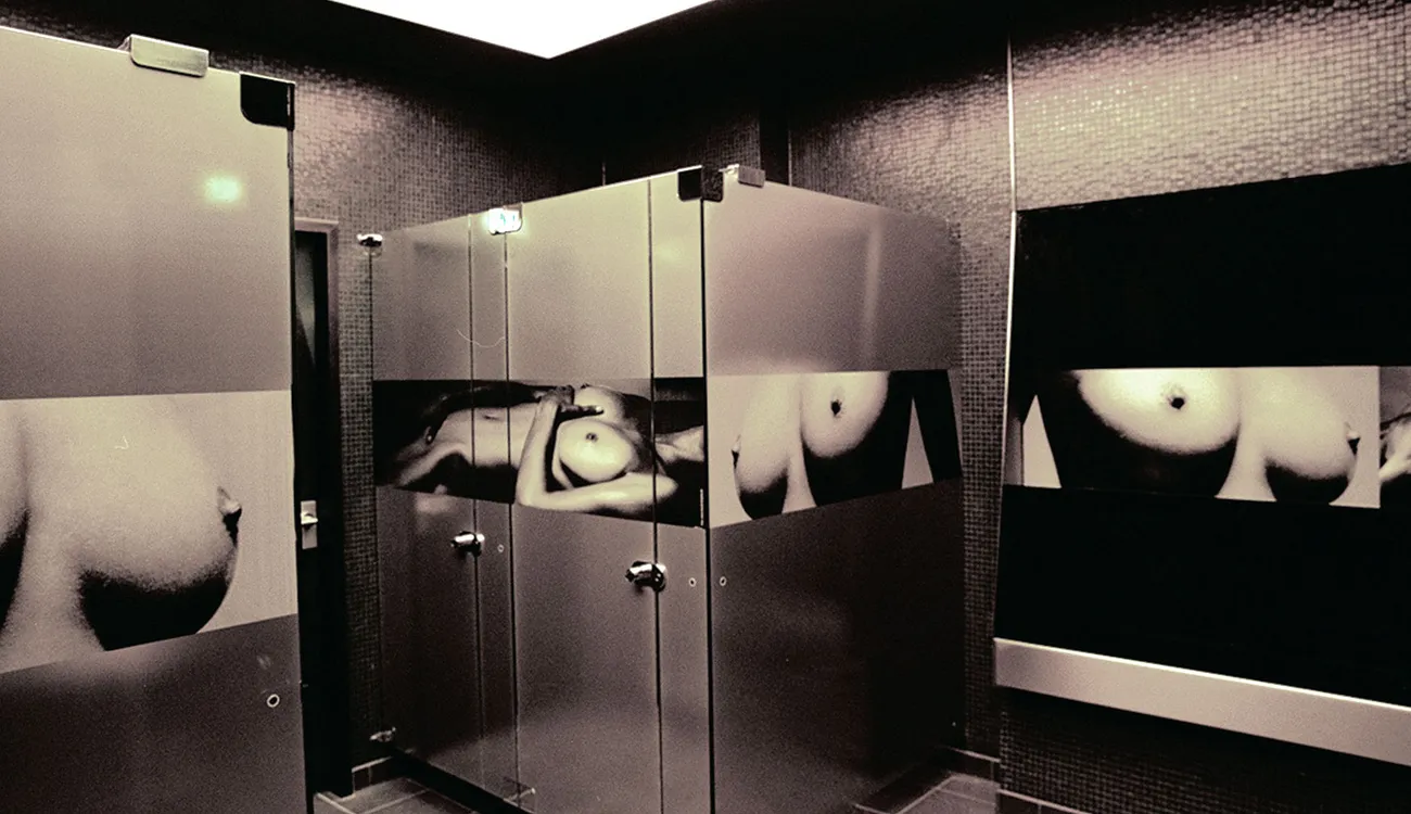Bathroom of the P1 Disco nightclub, Munich (DE), 2001–02