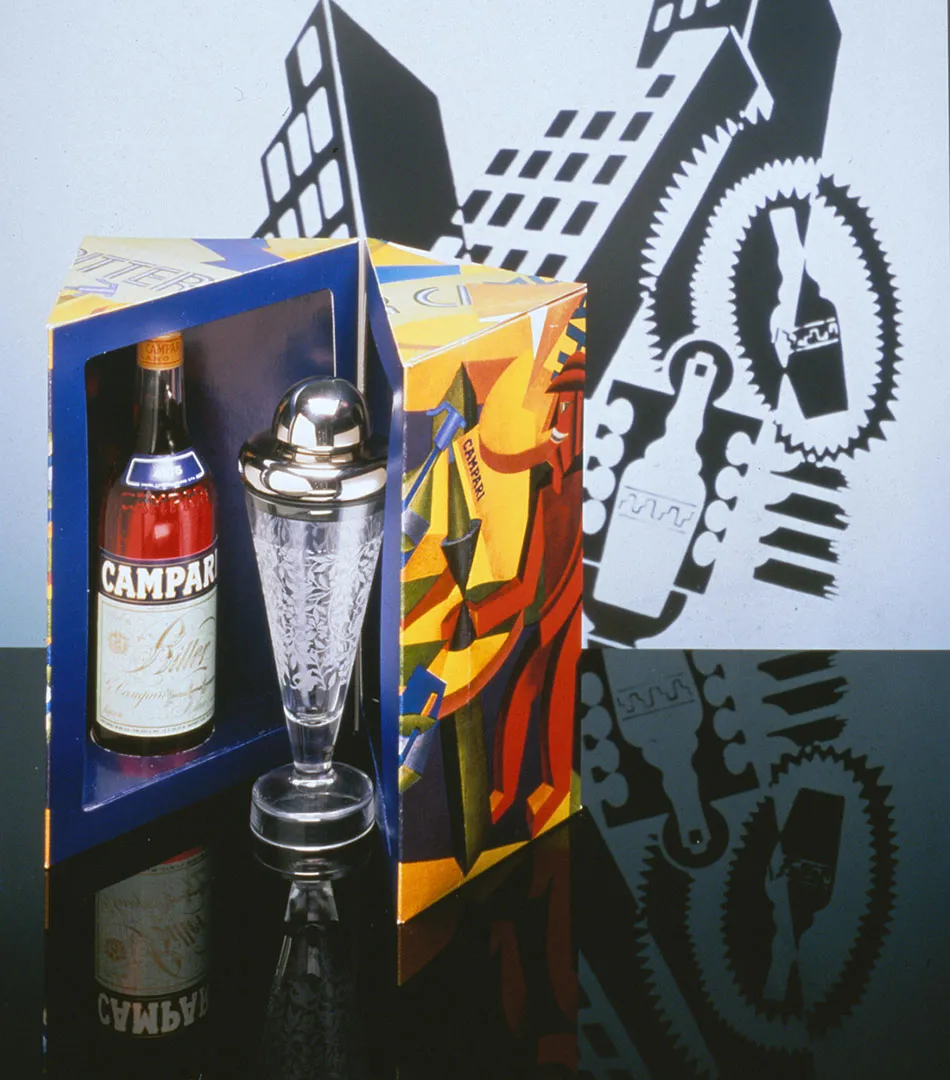 Campari, Via col vento glass