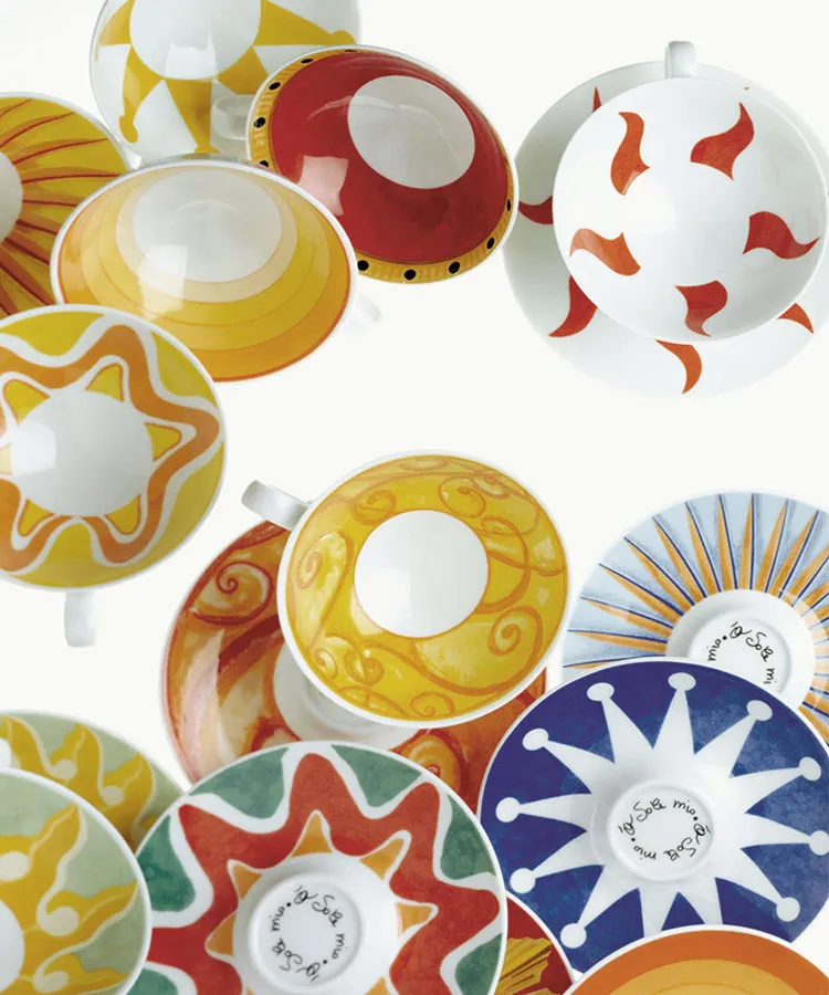 O Sole Mio, cup collection for Rosenthal, 2000
