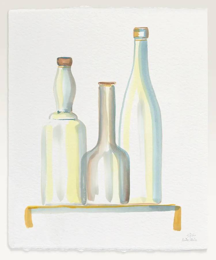 Watercolors Series "Hommage à Morandi" by Matteo Thun
