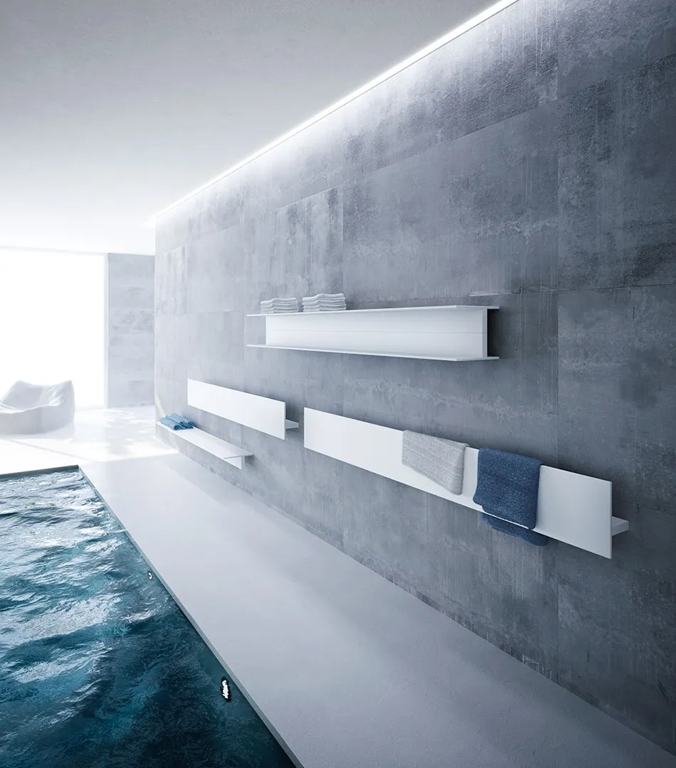 Serie T, bathroom accessories for Antrax, 2012