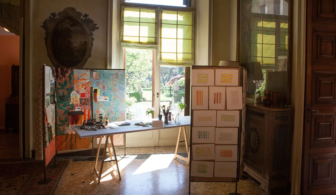 Installation. "Passeggiata" An Airbnb experience of Milan curated by Martina Mondadori, Salone del Mobile 2017