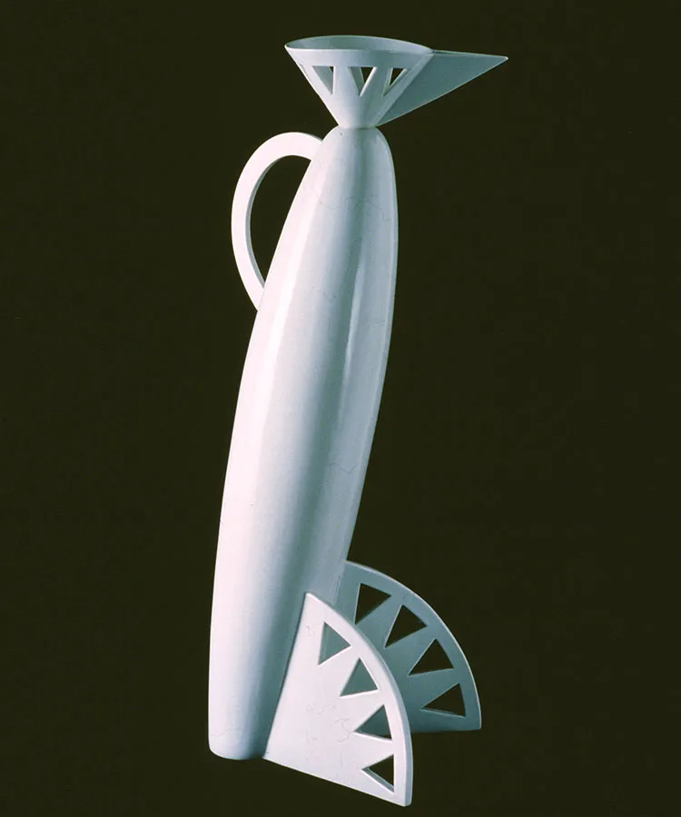 Danubio ceramic object for Memphis, 1982