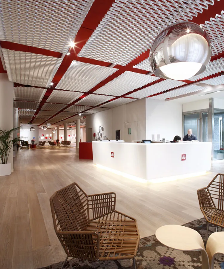 Illy Headquarter entrance area, Trieste (IT)