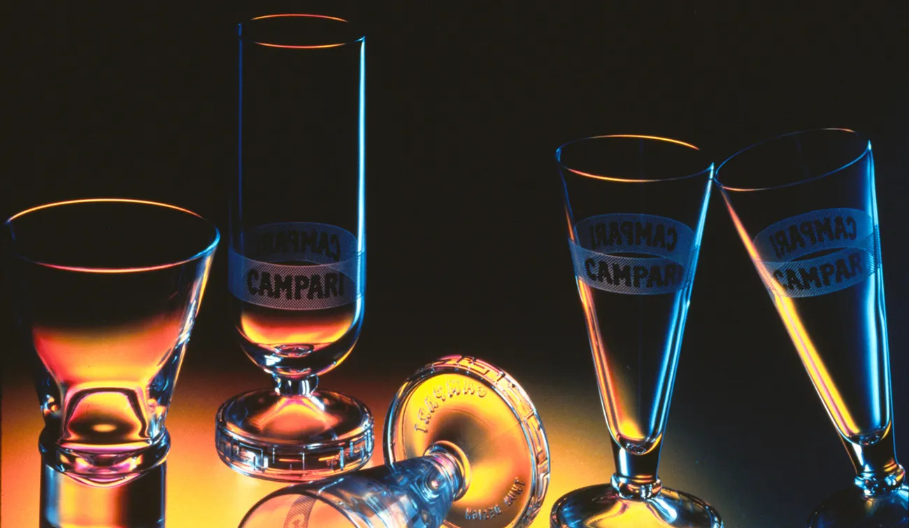 Campari, Via col vento glass