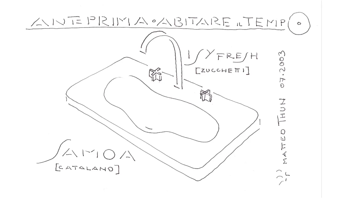 Catalano Samoa wash basin
