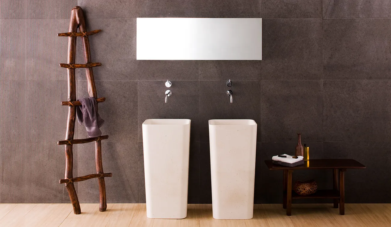 Duo Washbasin high, Neutra, 2009