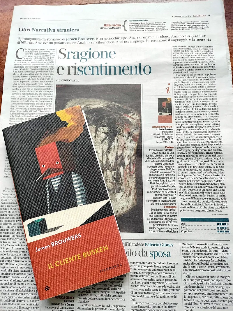 «Il cliente Busken»: Sragione e risentimento