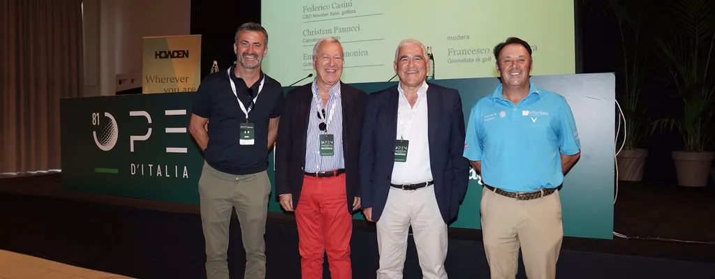 Christian Panucci, Francesco Acampora, Federico Casini ed Emanuele Canonica