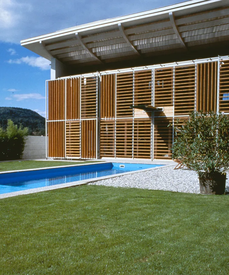 O Sole Mio, first low-energy prefab house system for Griffner