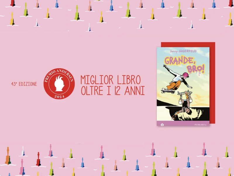 «Grande, bro!» di Jenny Jägerfeld vince il Premio Andersen