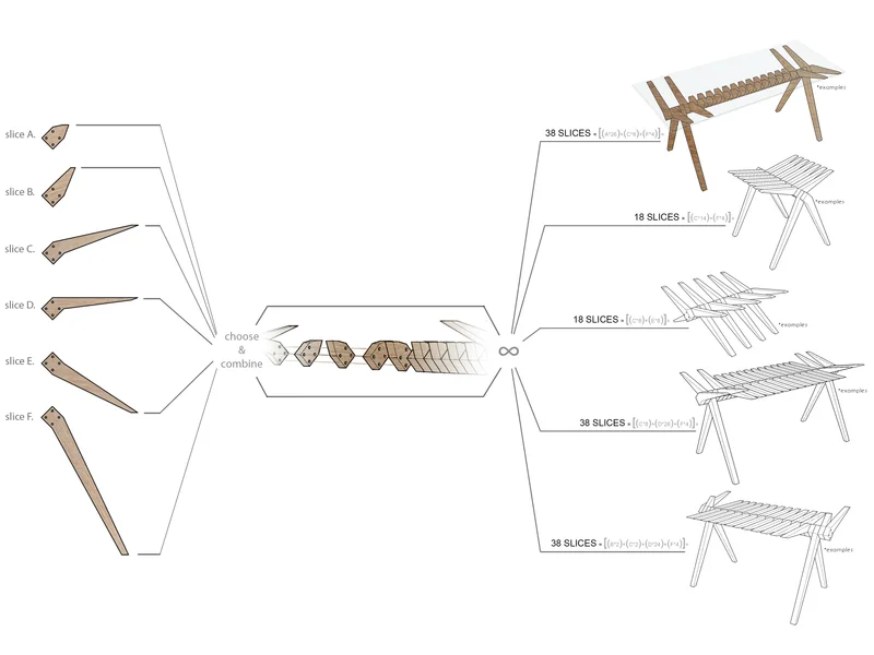 Sliced Table — 1