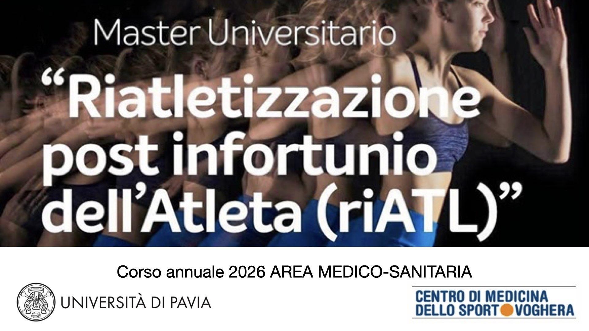 Master di secondo livello Riatletizzazione Post Infortunio dell’Atleta (riATL)
