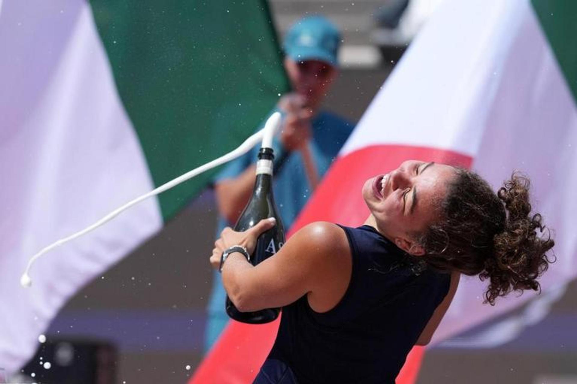 “Jasmine, la gioia” di Antonietta Baldassarre - Jasmine Paolini Internazionali d'Italia di Tennis