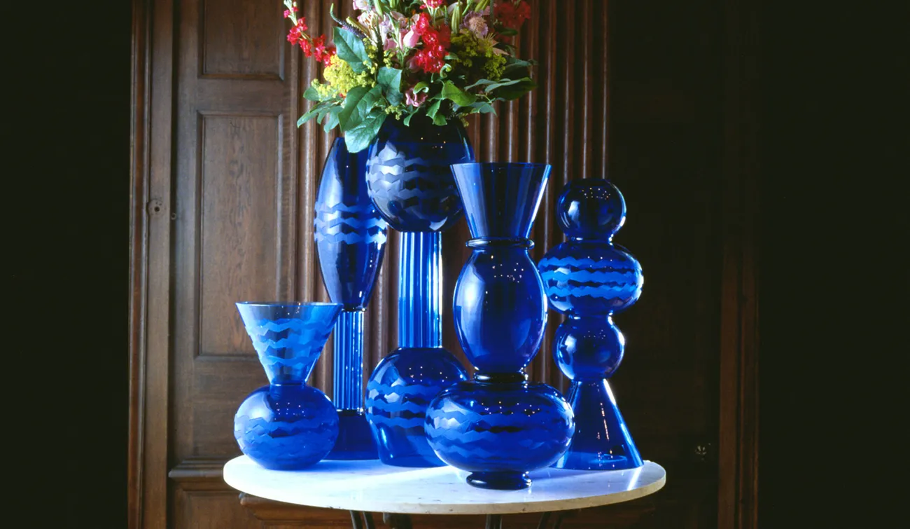 Tiffany & Co., Rinascimento crystal vase collection
