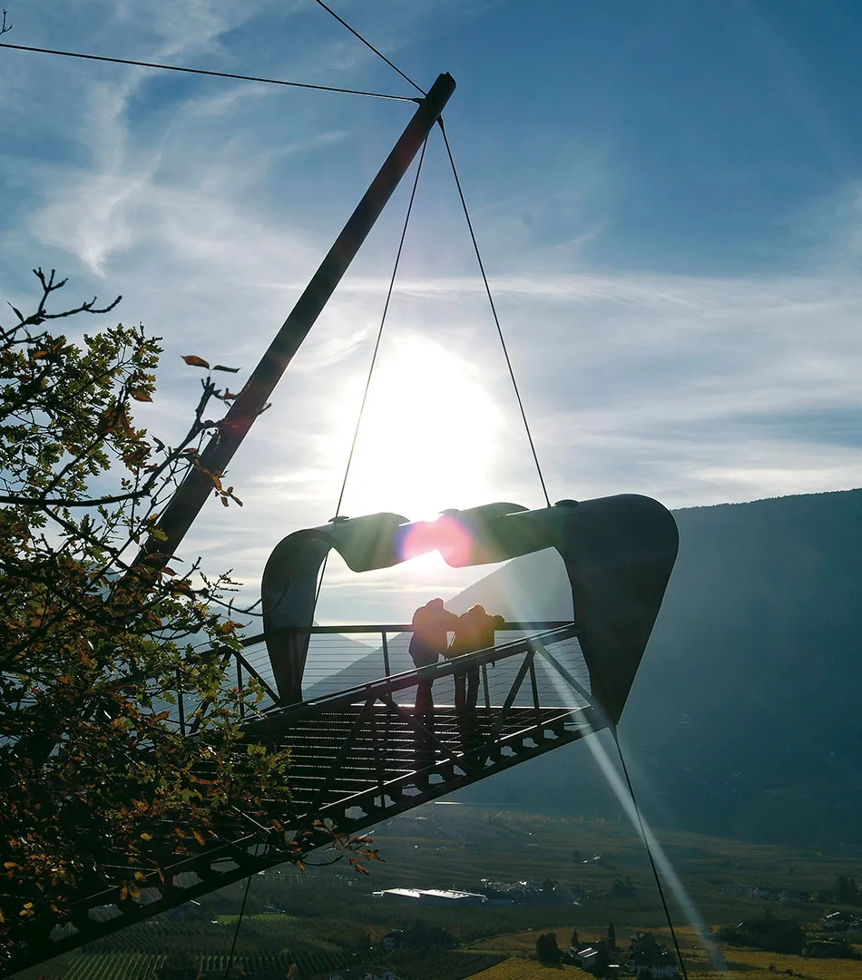 Panorama platform Trauttmansdorff - Merano (IT)