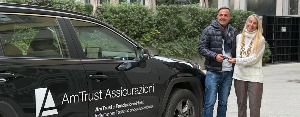 L'auto con Simone De Biase e Marica Piccioli